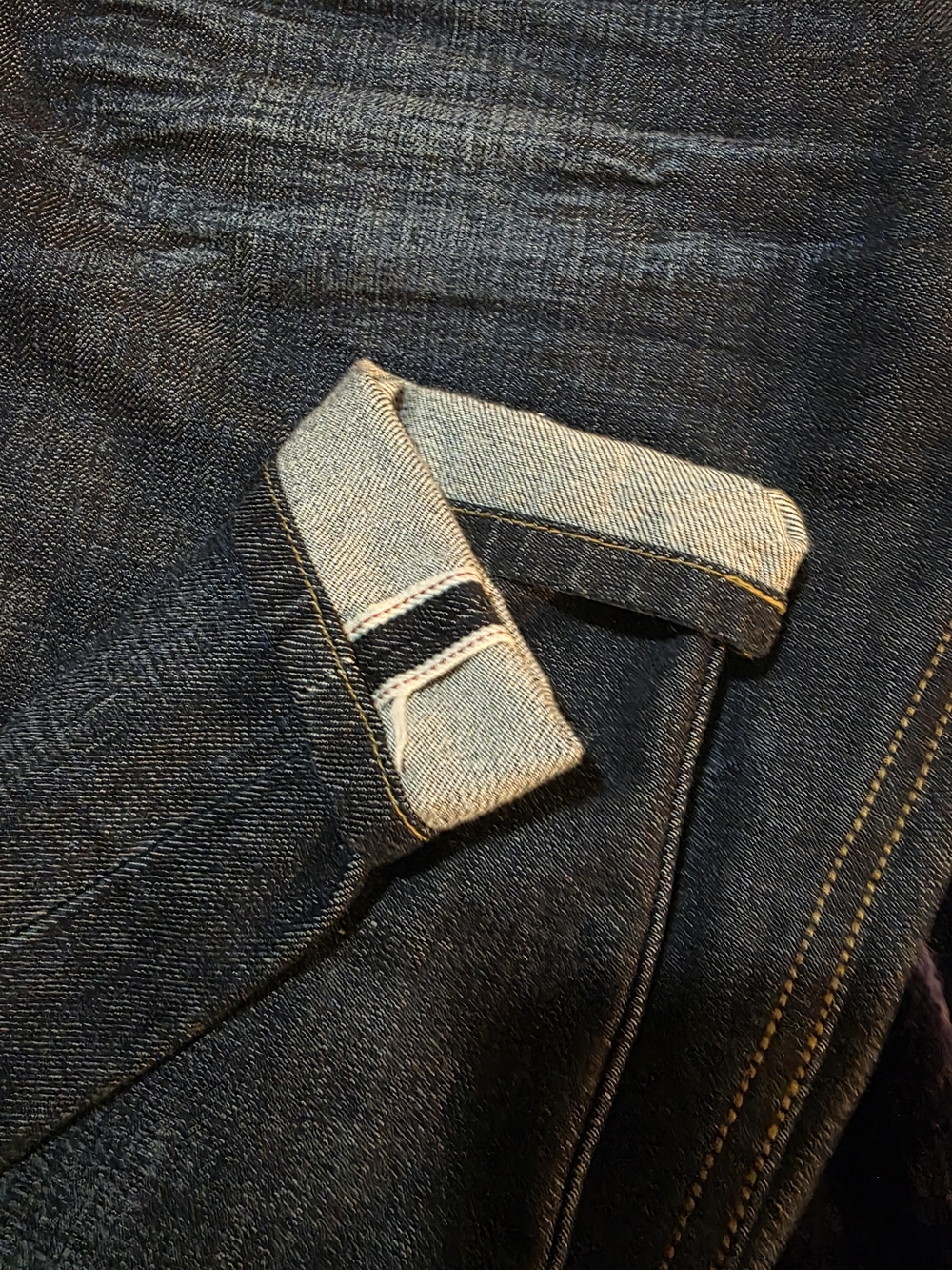 Diamonds Selvedge Denim Jeans – Size 36 – 100% Cotton – Button Fly – Heritage Ra - Picture 4 of 16